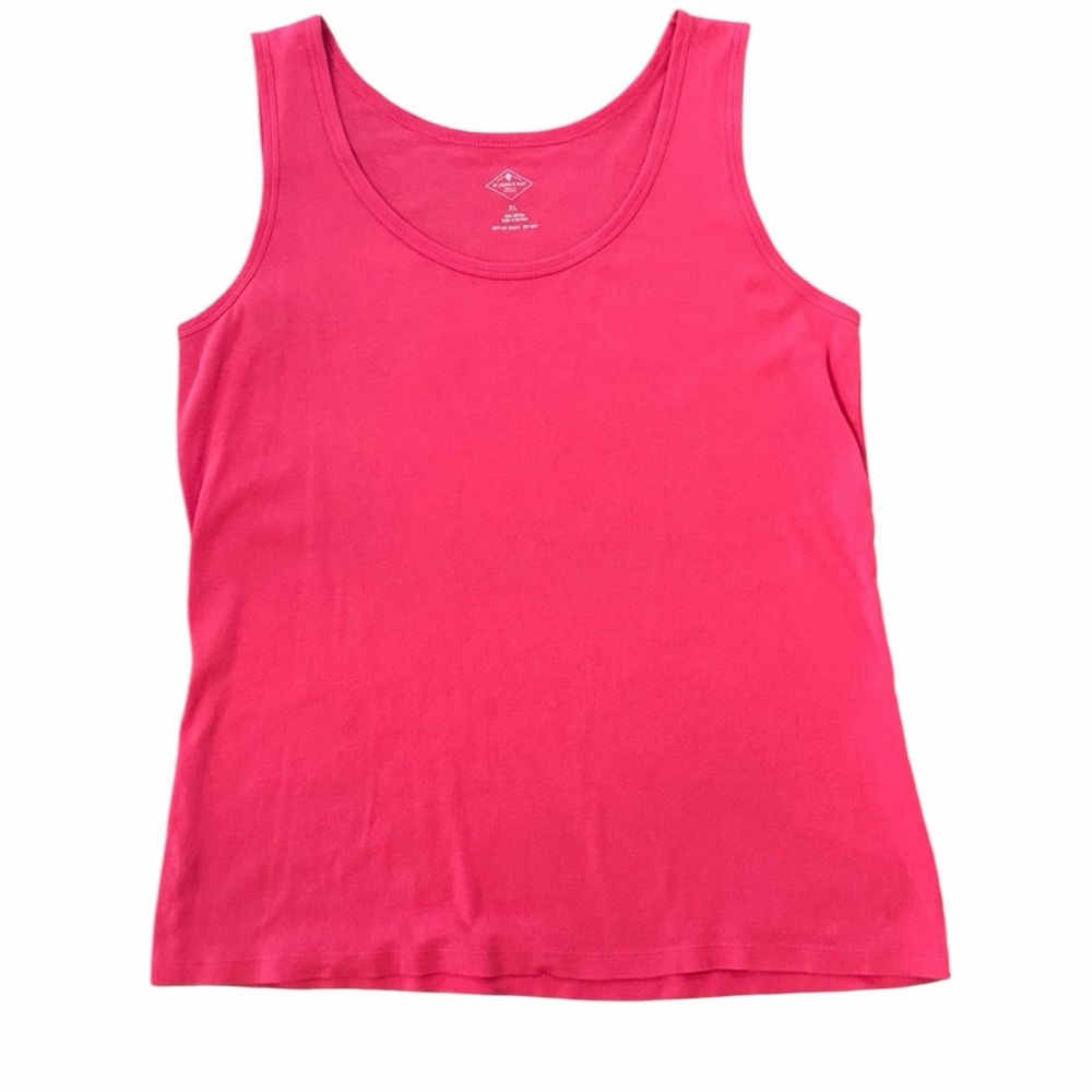 St. John’s Bay Women’s Tank Top - Size XL - 100% Cotton - Pre-Loved